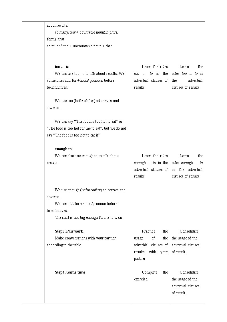 Module 1 Unit 1 Great explorations Period 3 Grammar?教案第2頁