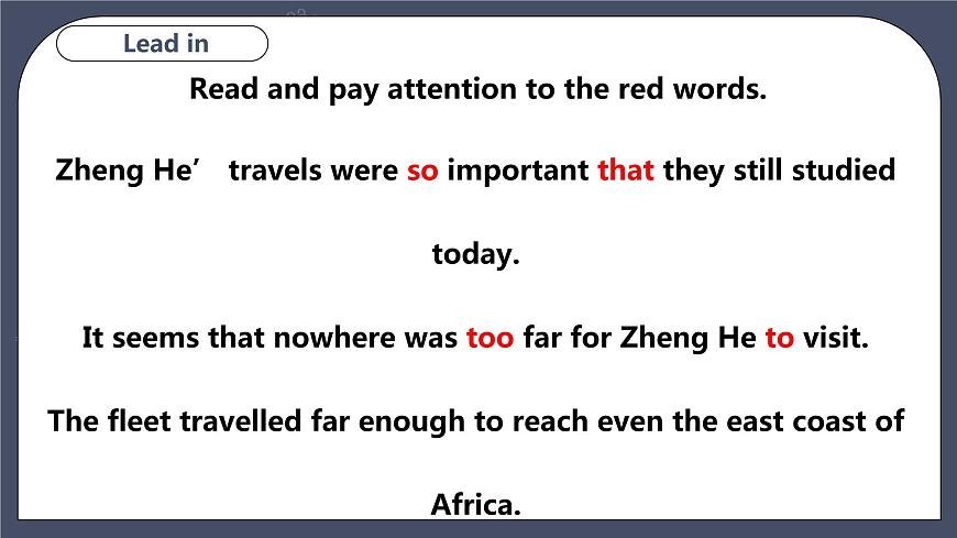 Module 1 Unit 1 Great explorations Period 3 Grammar第2頁