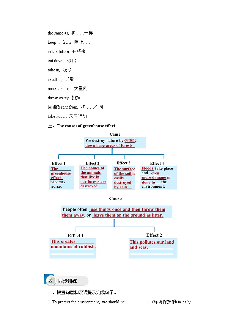 牛津深圳版 九下Module 2 Unit 3 The environment Period 2 Reading II & Listening_课件+教案+导学案02