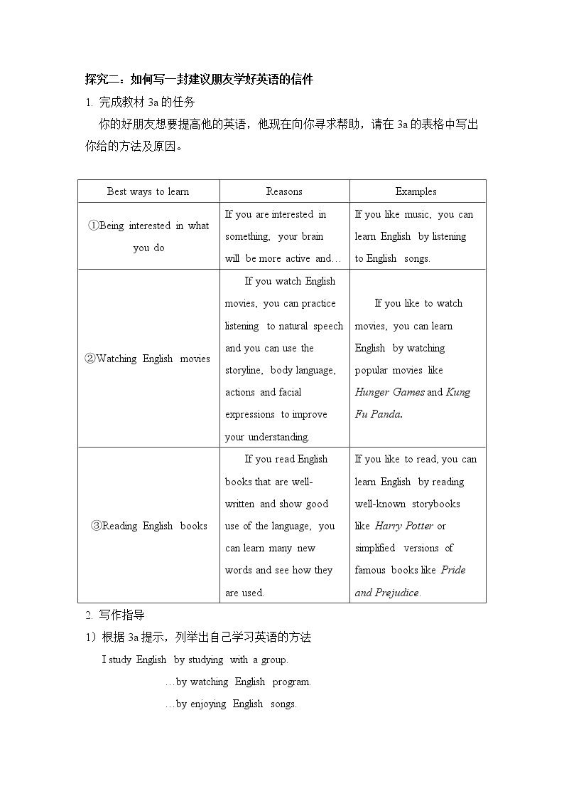 新目标九年级 英语 Unit 1 PPT课件+教案+导学案+单元试卷+素材02