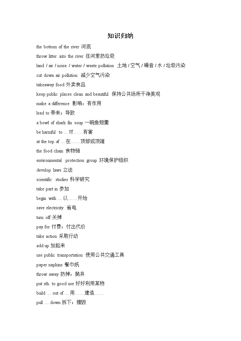 知識(shí)歸納第1頁