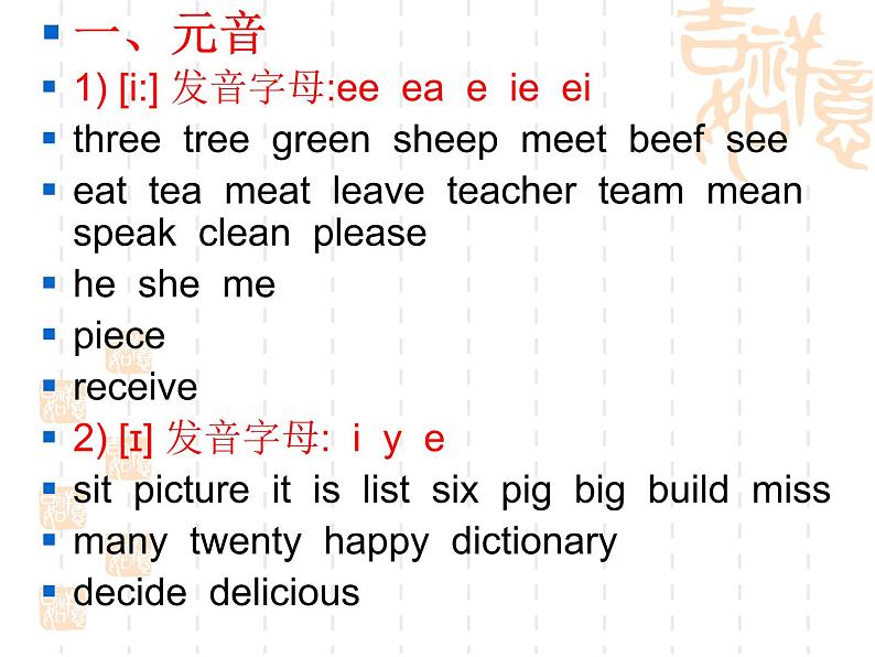 英语国际音标表课件第4页