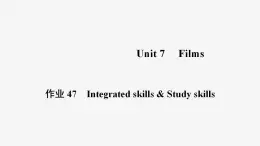 牛津译林版九年级英语上unit7 Integrated skills & Study skills习题课件ppt