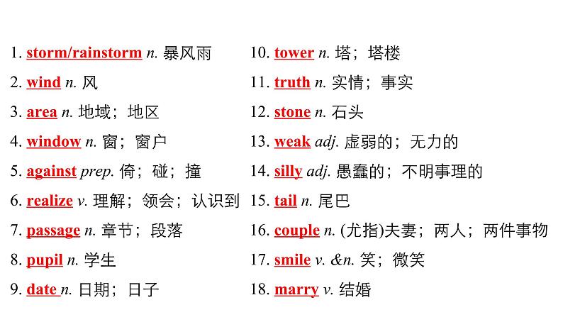 中考英语复习第13讲八下Units5_6精讲课件01
