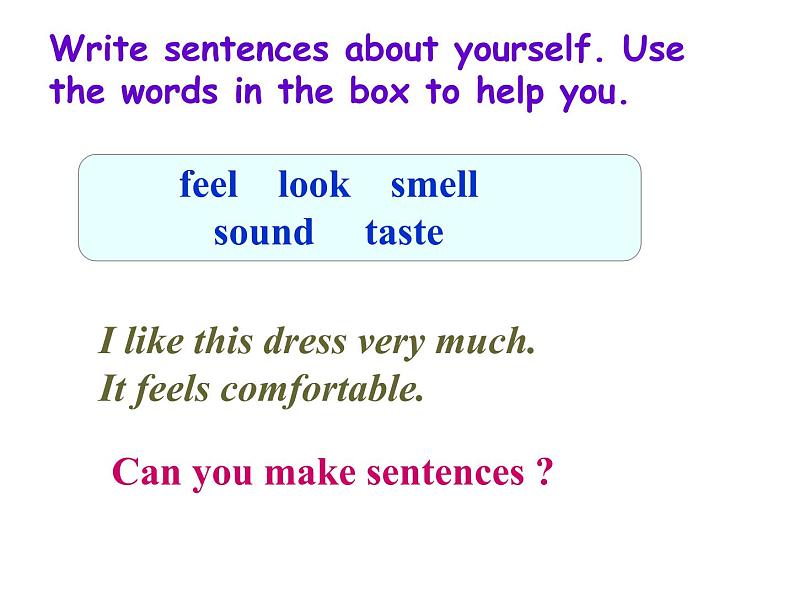 八年级下册Module 1 Feelings and impressions Unit 3 Language in use 课件第8页