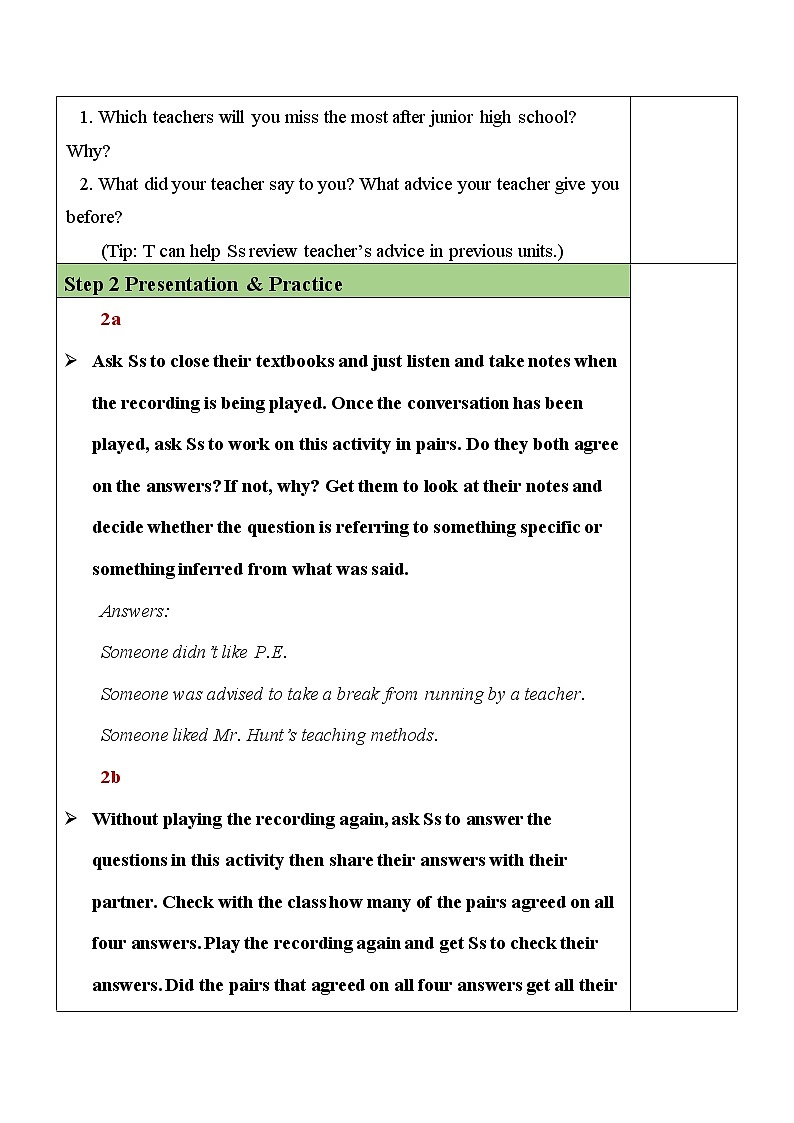 Unit 14 Section A (2a-2d)第2页