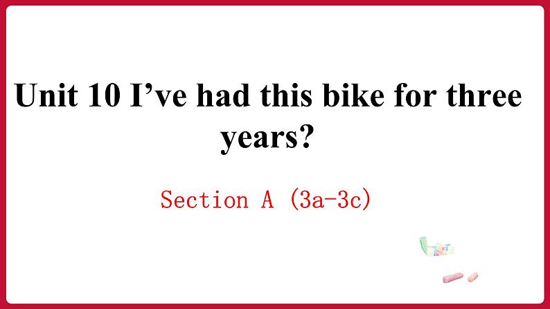 Unit 10 SectionA(3a-3c)(课件+素材)——2022-2023学年人教版英语八年级下册01