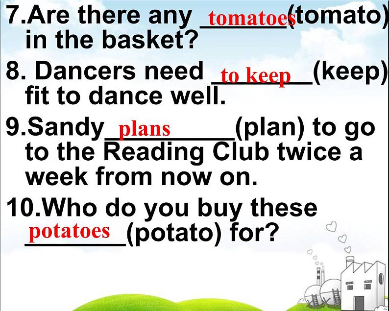 Unit6 Food and lifestyle Grammar课件 译林版英语七年级上册第6页