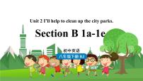 初中英语人教新目标 (Go for it) 版八年级下册Section B授课课件ppt