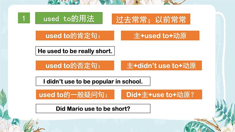 人教新目标(Go for it) 版 九年级全一册 unit 4语法专题讲解课件03