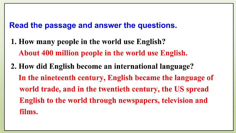 Module 7 English for you and me Unit 2 We all own English课件+练习+音频08