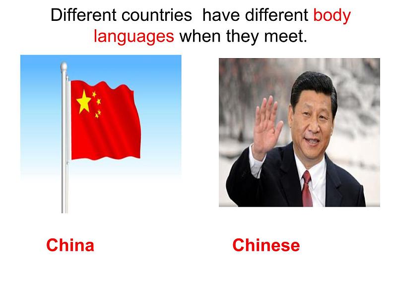 七年级下册 Module 11 Body language Unit 1 They touch noses课件第6页