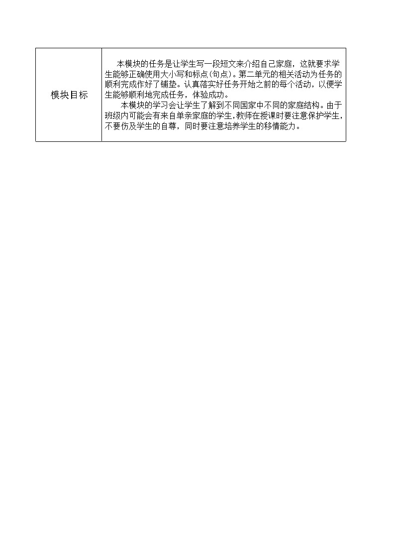 外研版初中英语七年级上册《Module 2》模块教学设计及练习题(含参考答案)第3页
