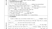 外研版 (新标准)八年级上册Unit 3 Language in use .学案设计