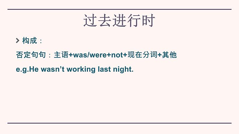 【中考复习】【过去进行时】课件PPT07