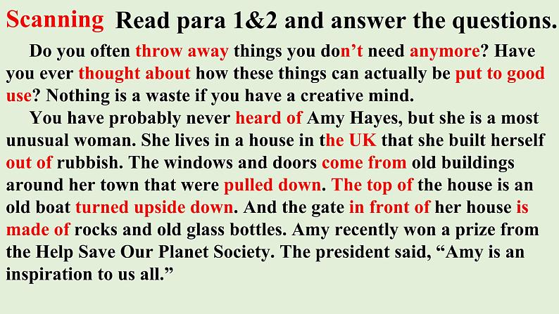 Unit 13 We’re trying to save the earth. Section B(2a-2e)课件第5页