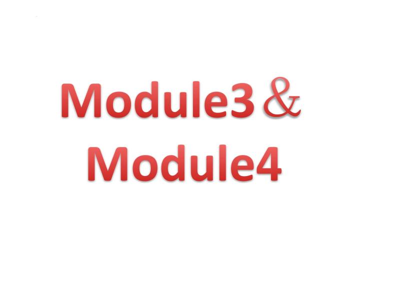 Moudles3-4 复习课件2022-2023学年外研版八年级英语上册01