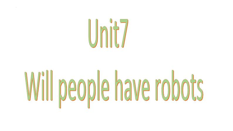 Unit 7 复习课件2022-2023学年人教版八年级英语上册01