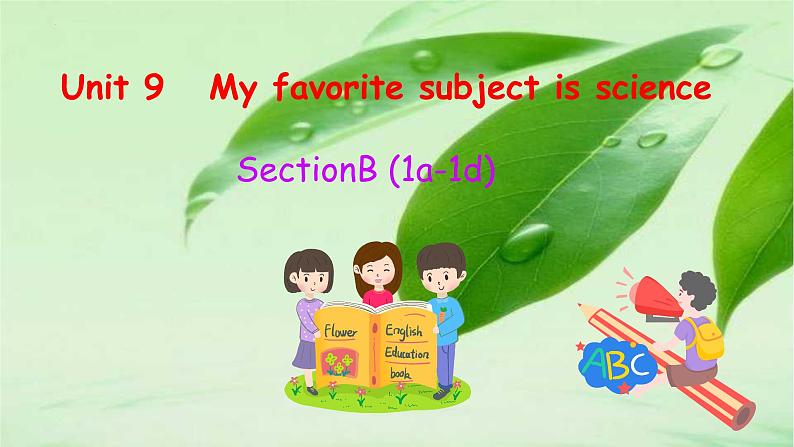 Unit 9 Section B 1a-1d课件2022-2023学年人教版英语七年级上册01