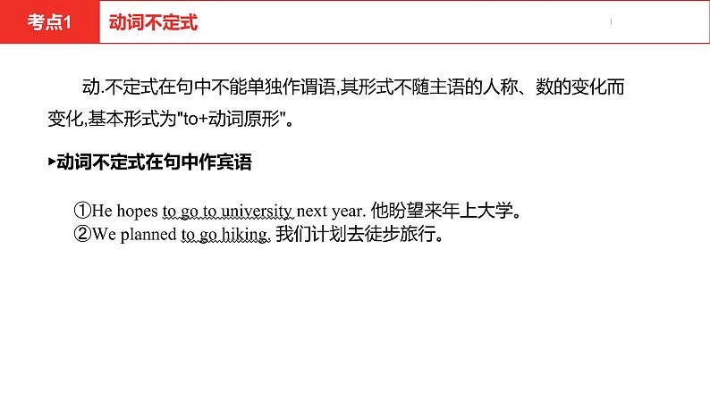 中考总复习英语(河北)第二部分 语法专题过关11.专题十一·非谓语动词课件第4页