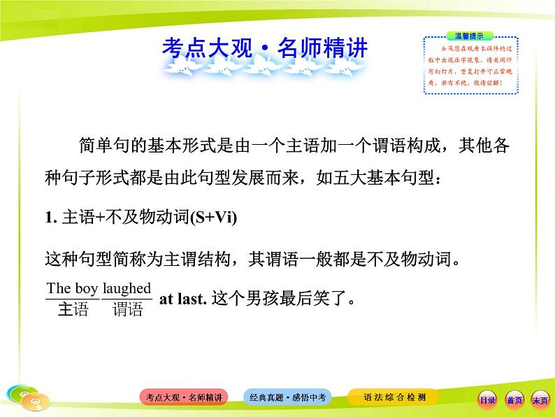 (语法专项案)十七 简单句的五种基本类型课件PPT第2页