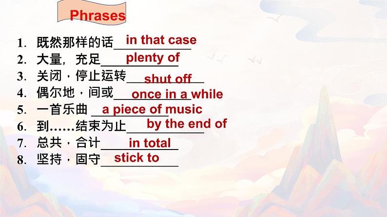 【期末高分必备】人教版英语 九年级上学期——Unit9-Unit10(复习课件)第4页