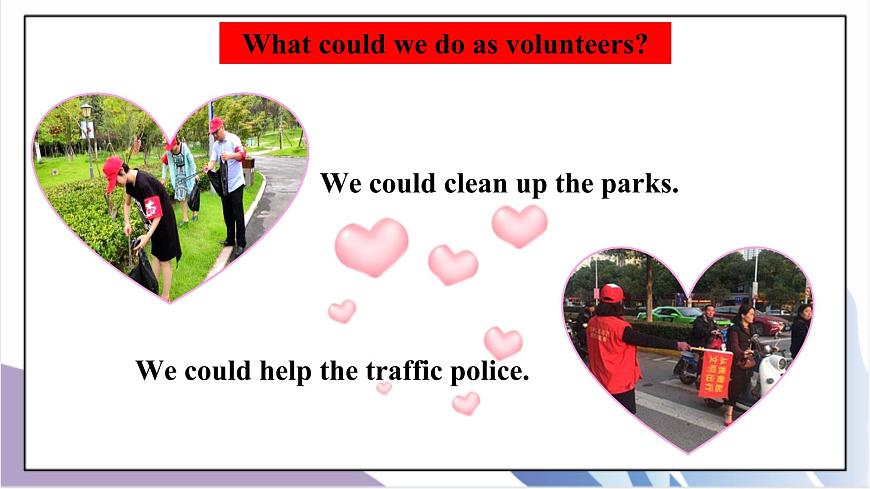 Unit 2 i 'll help to clean up the city parks Section A (3a-3c)第6頁