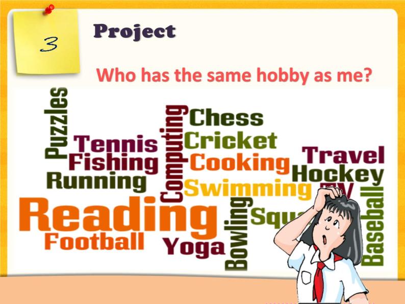 Unit 8 From hobby to career-Period Talk time  Project 课件07