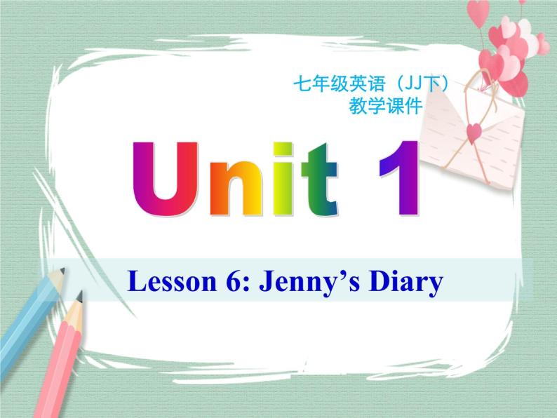 Unit 1  Lesson 6 课件01