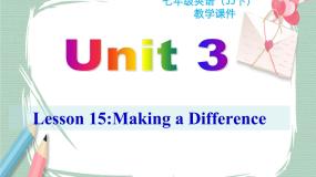 Unit 3 lesson 15课件