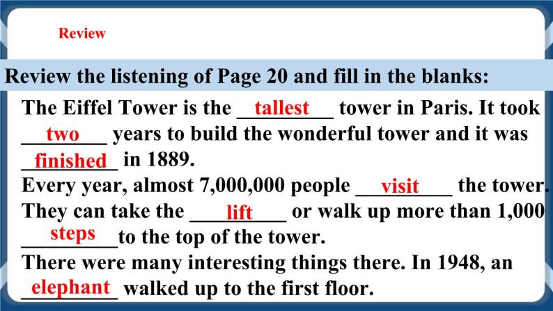 Unit 2 Travelling around the world Period 3 Grammar课件 +教案+导学案+同步练习02