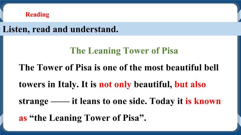 Unit 2 Travelling around the world Period 4 More practice & culture corner课件 +教案+导学案+同步练习05