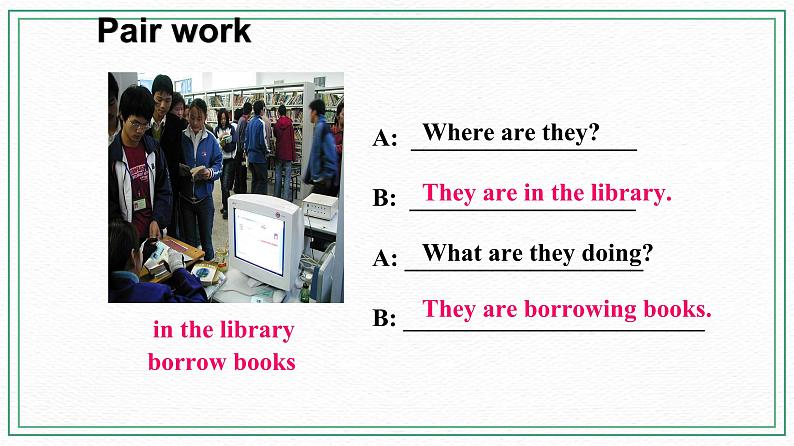 Unit 5 Topic 2 A few students are running around the playground. Section B 课件第6页