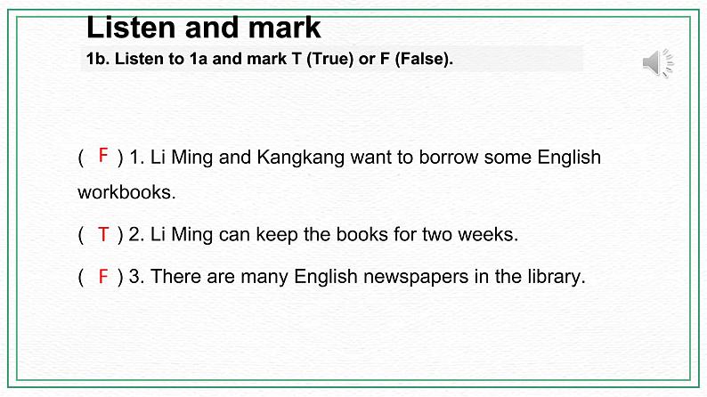 Unit 5 Topic 2 A few students are running around the playground. Section B 课件第8页