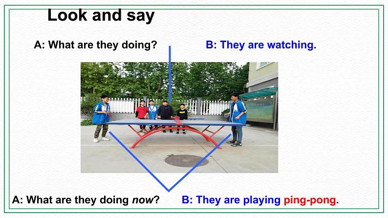 Unit 5 Topic 2 A few students are running around the playground. Section C 课件+教案+练习+音视频05