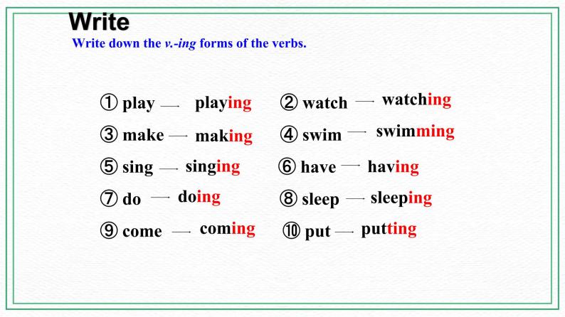 Unit 5 Topic 2 A few students are running around the playground. Section D 课件+教案+练习+音视频07
