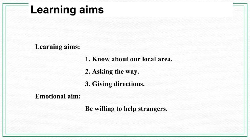 Unit 6 Topic 3 How can I get to the library_ Section A課件第2頁