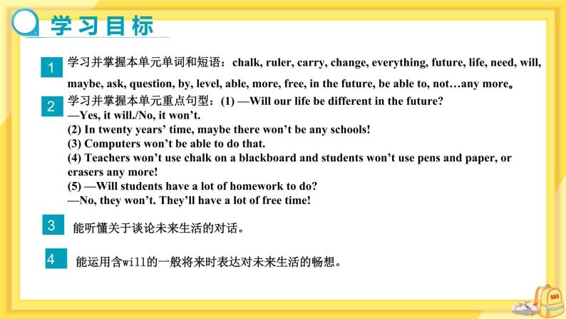 Module 4 Unit 1 Everyone will study at home（课件PPT+教案+练习）02
