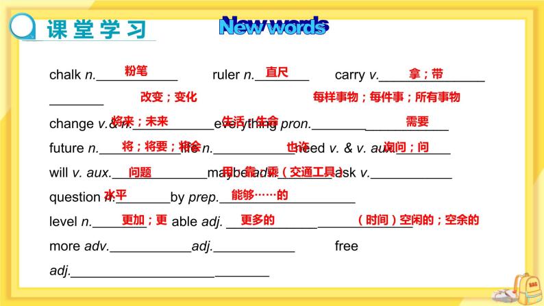 Module 4 Unit 1 Everyone will study at home（课件PPT+教案+练习）05