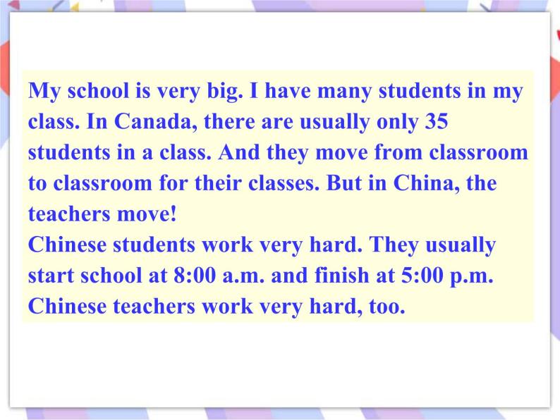Unit 3 School Life Lesson 18  Teaching in China 课件＋音频06