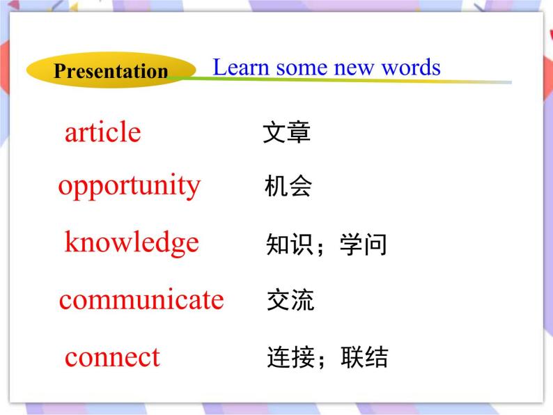 Unit 5 I Love Learning English! Lesson 29 A Door to the World 课件04