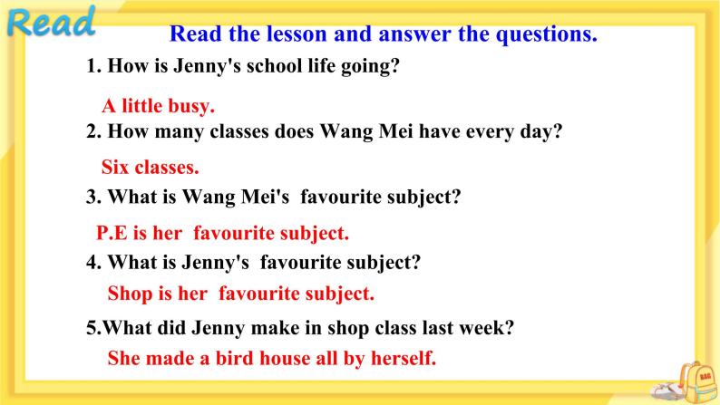 Lesson 13 How Is School Going（课件PPT+教案+练习）07