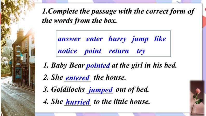 Module 8 Story time Unit 3 Language in use 课件06