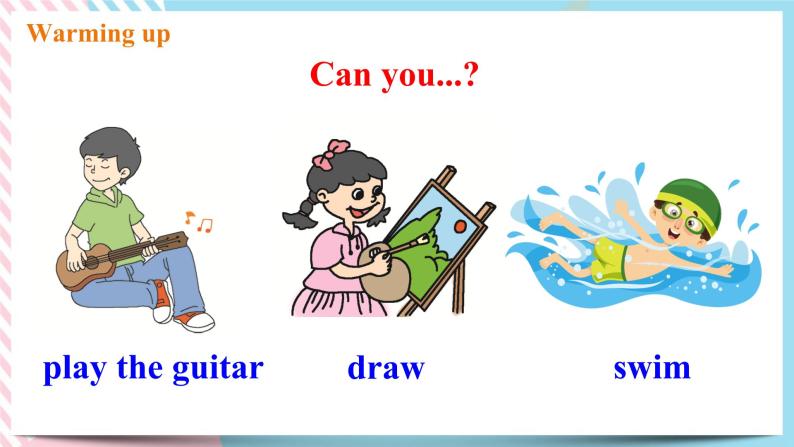 Unit 1 Can you play the guitar？SectionA (1a-2d) 课件+音视频（送教案练习）06