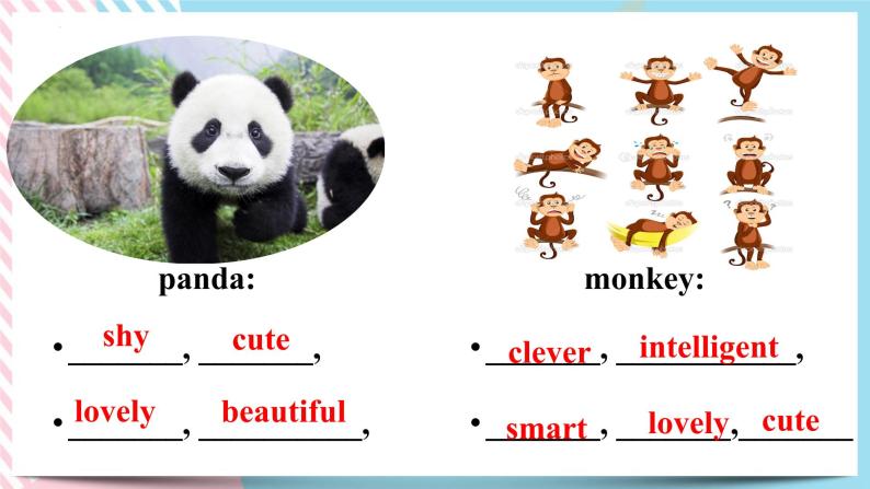 Unit 5 Why do you like pandas？SectionB (2a-selfcheck)课件+音视频（送教案练习）05