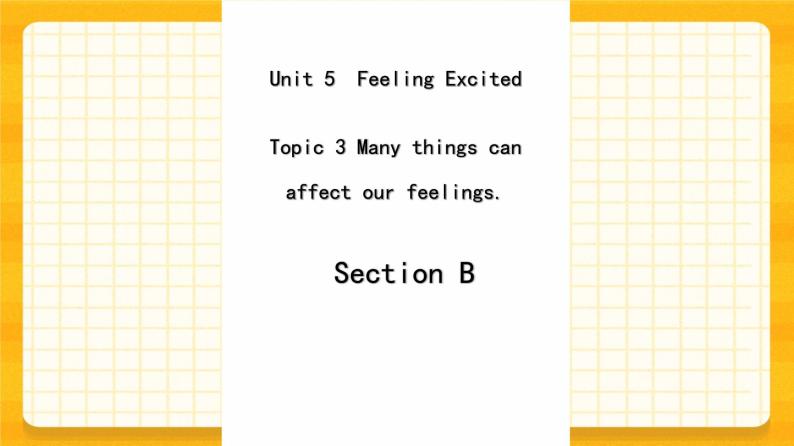 Unit  5  Topic 3 Section B 课件+教案+练习+音频01