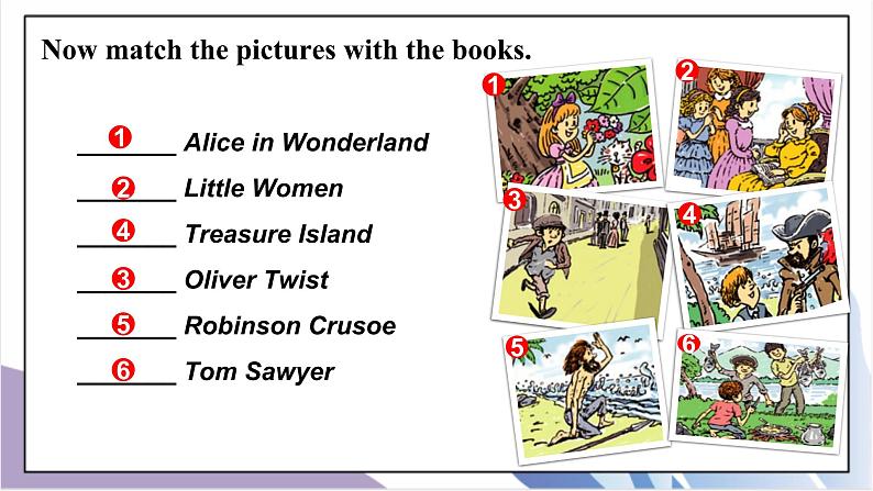 Unit8 Have you read Treasure Island yet?SectionA(1a-1c)课件+教案+音视频素材08