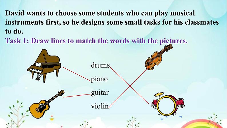 Unit 1 Can you play the guitar Section B (1a-1f) 课件2022-2023学年人教版英语七年级下册第4页