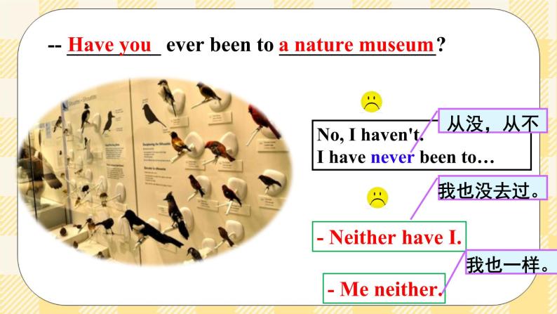 Unit 9 Have you ever been to a museum ？ SectionA (1a-2c ) 课件+音视频（送导学案）07
