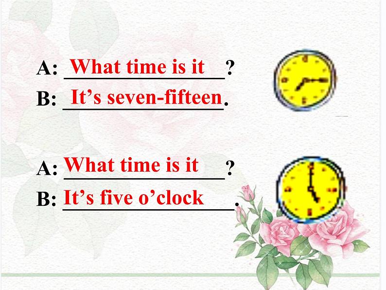 Unit4What time do you go to school Section A2(2e-3b)课件2022-2023学年鲁教版英语六年级下册04